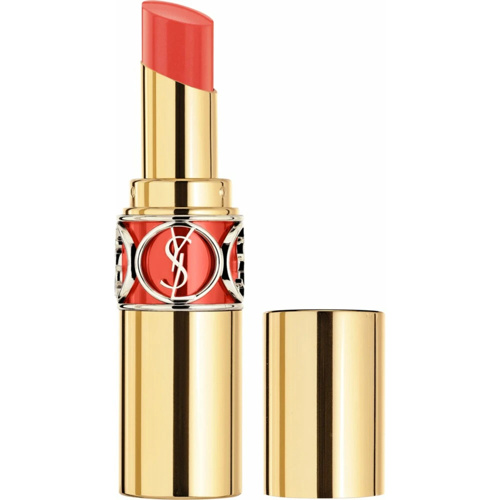 Yves Saint Laurent Rouge Volupte Shine Lipstick 014 Coral 3 Yves Saint Laurent Rouge Volupte Shine Lipstick 014 Coral