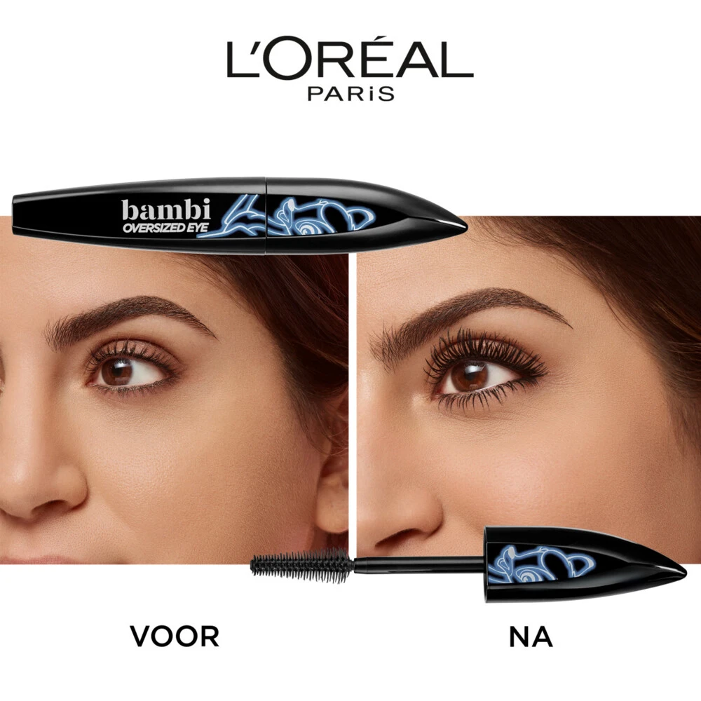 L'Oreal Lu0027Oréal Bambi XXL Oversized Mascara Zwart 3 L'Oreal Lu0027Oréal Bambi XXL Oversized Mascara Zwart - Afbeelding 2
