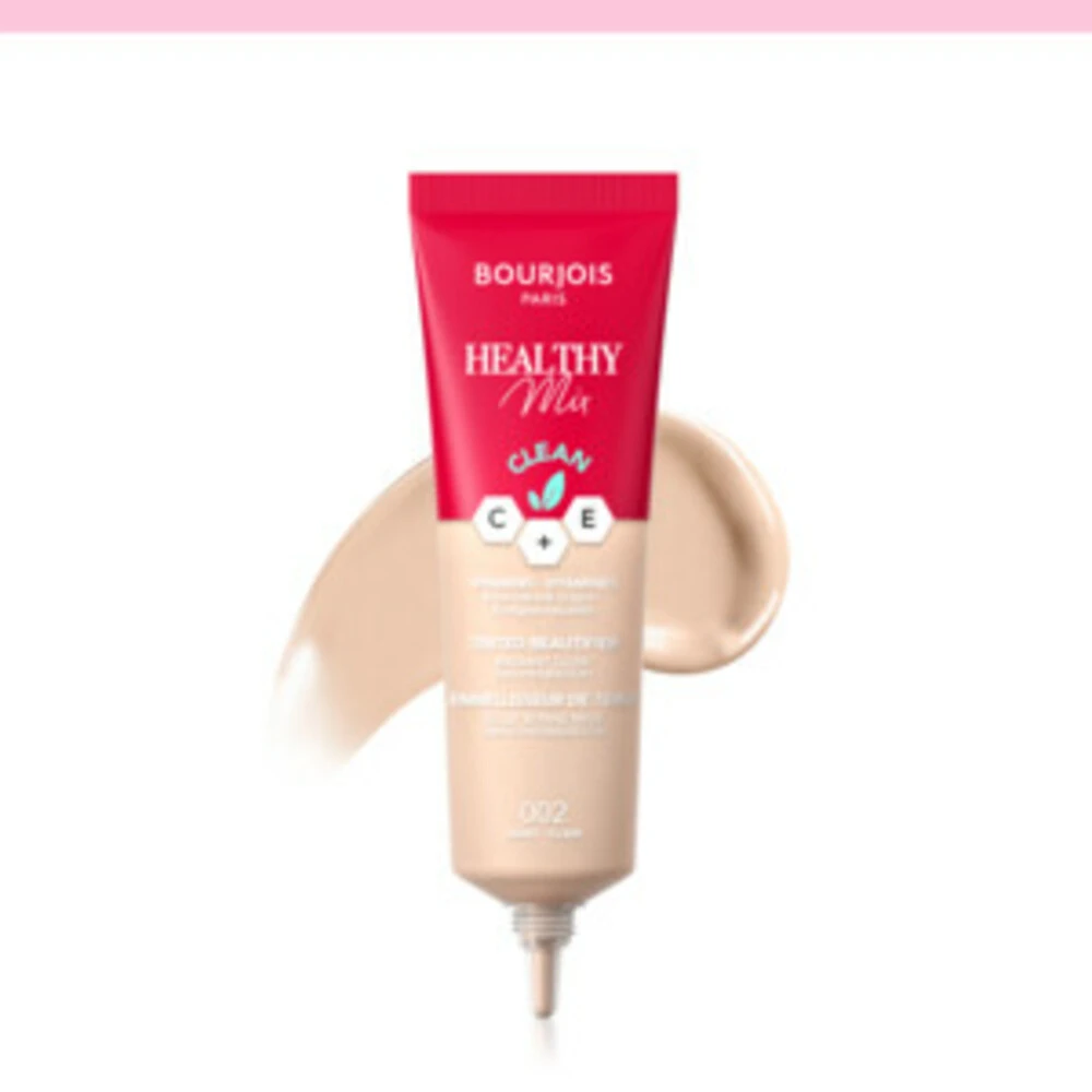 Bourjois Healthy Mix Tinded Beautifier Foundation 002 Light 4 Bourjois Healthy Mix Tinded Beautifier Foundation 002 Light - Afbeelding 2