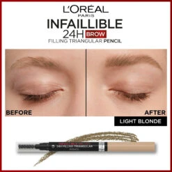 L'Oreal Lu0027Oréal 24H Brow Filling Triangular Pencil 8.0 Light Cool Blond -L'Oreal || Estee Lauder || Maybelline Verkoopwinkel 1071946 4